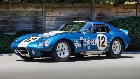 Shelby Cobra Daytona Coupe Sets $42,905,000 US Auction Record