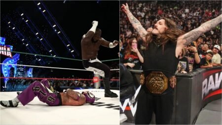 Dominik Mysterio’s Reaction to His Father, Rey Mysterio, Suffering Devastating Injury