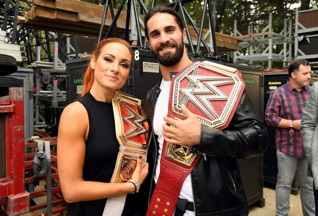 “Maybe one more” – Becky Lynch is open to having more children with Seth Rollins; reveals whether she wants a boy