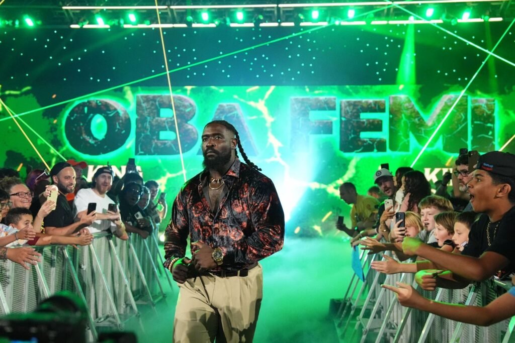 WWE legend makes a huge claim that she “could totally take” on Oba Femi