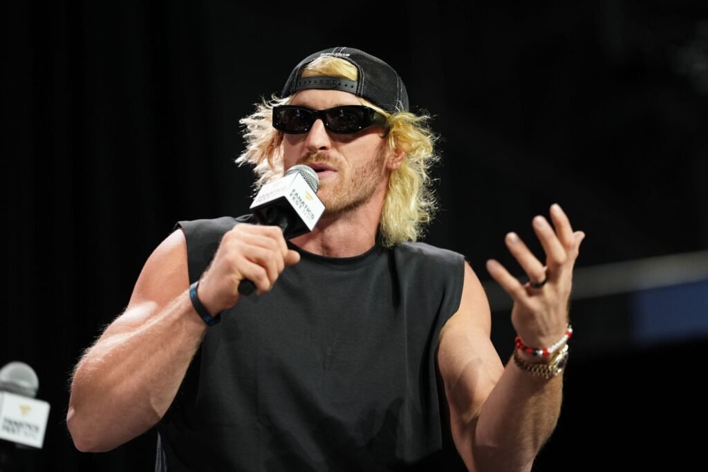 Logan Paul shares unfortunate hair loss update