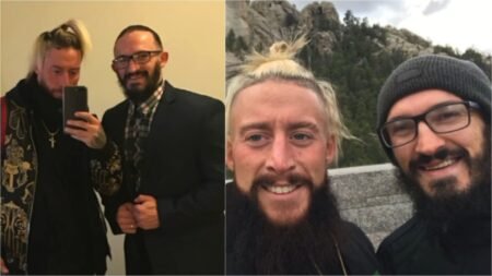 Enzo Amore shares an emotional video saying goodbye to the late PAC