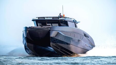 Brabus Built A 56-Foot Luxury Catamaran With 1,450 Horsepower And Hydrofoils