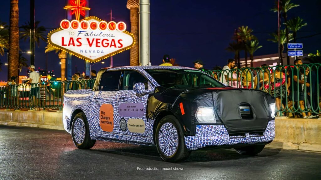 Ford Fathom Prototype And $29,945 EV Truck Details
