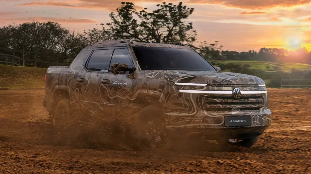 New Teaser Images Show Camouflaged Truck