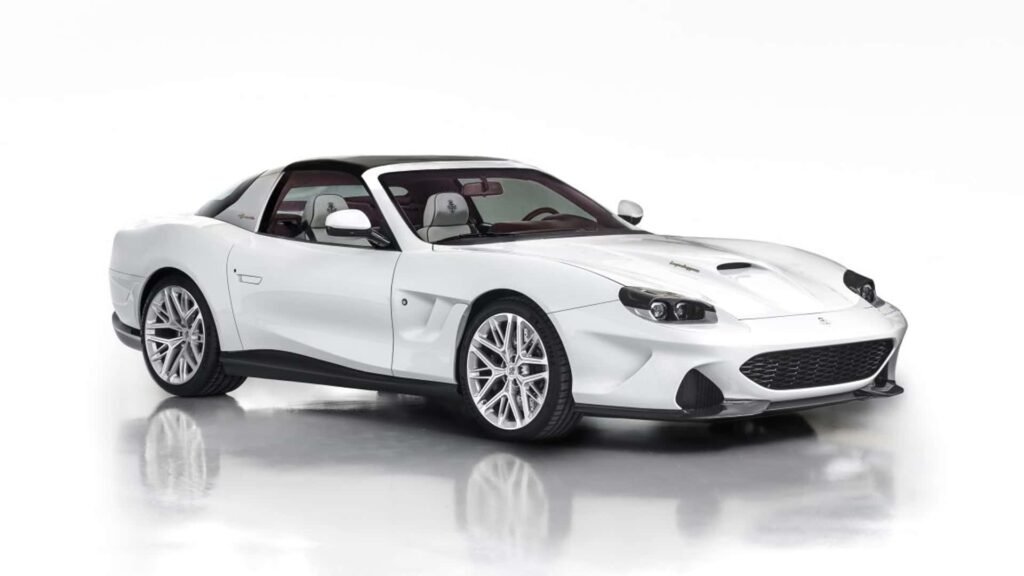 This Open-Top Ferrari 550 Restomod Has A V12 And Manual Gearbox