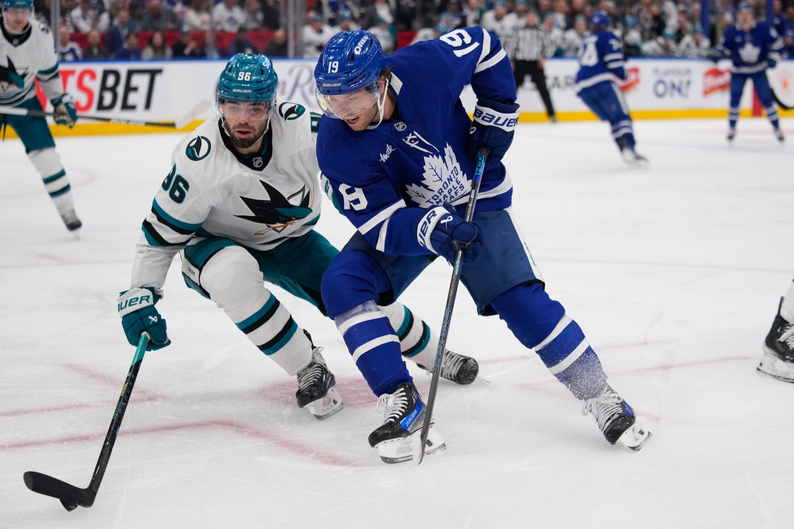 ‘I Thought Jarny Had A Good Game’: Head Coach Craig Berube Praises Play Of Calle Jarnkrok In Return Despite Maple Leafs’ Loss To Sharks