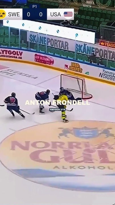 &#x00d83e;&#x00dee2; Anton Frondell &#x00d83c;&#x00dd9a; USA! #svenskhockeytv #nhldraft2025