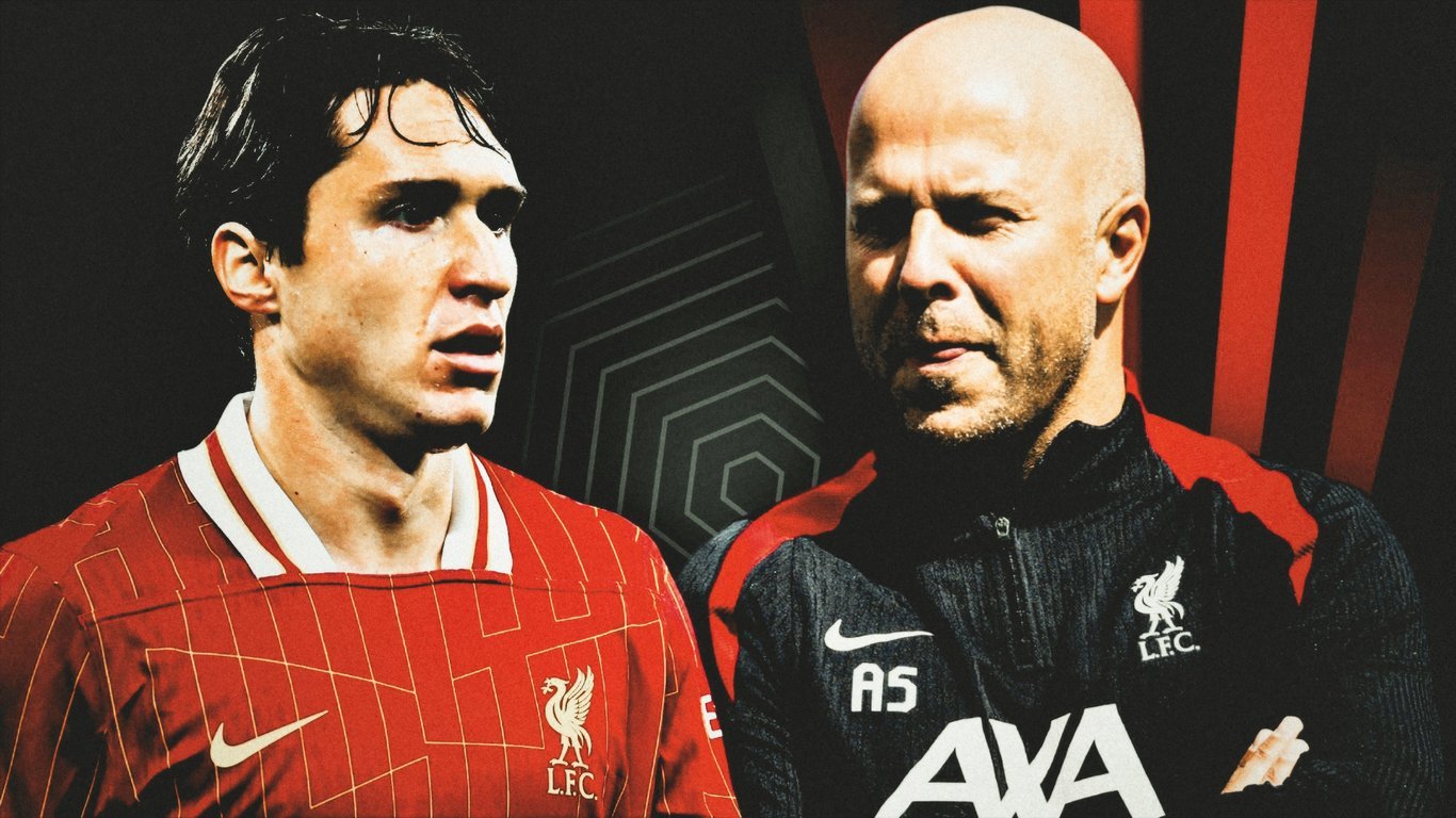 Arne Slot Federico Chiesa Liverpool 2024-25