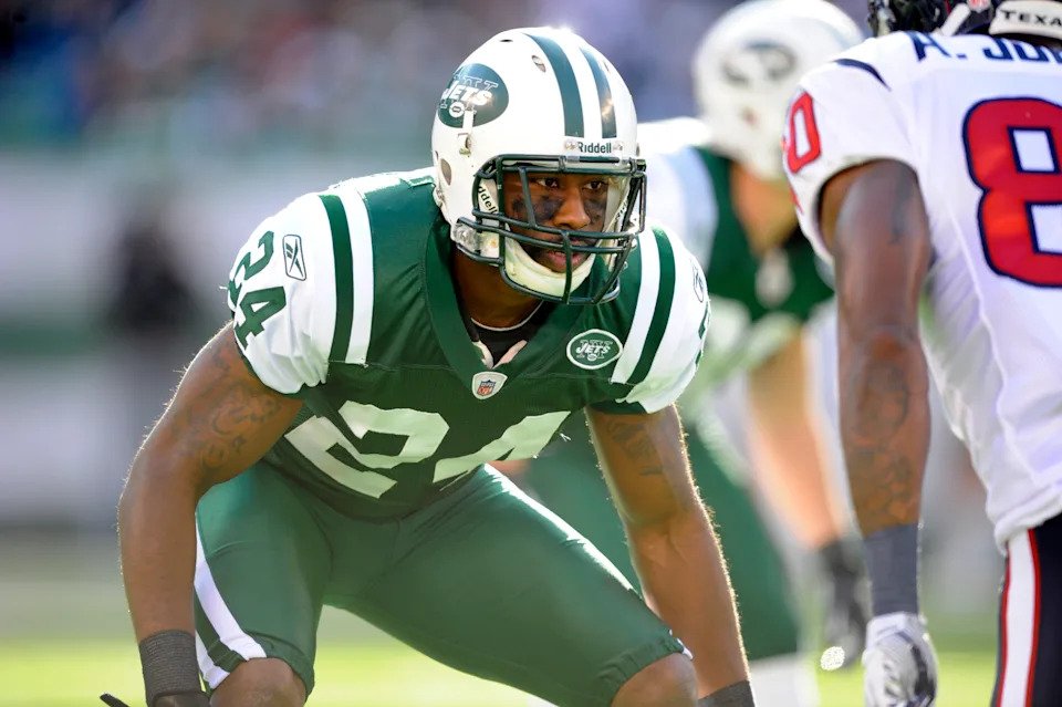 Teams rarely threw at Darrelle Revis, even when their best wide receiver was over there. (Photo by Rich Kane/Icon Sportswire via Getty Images)