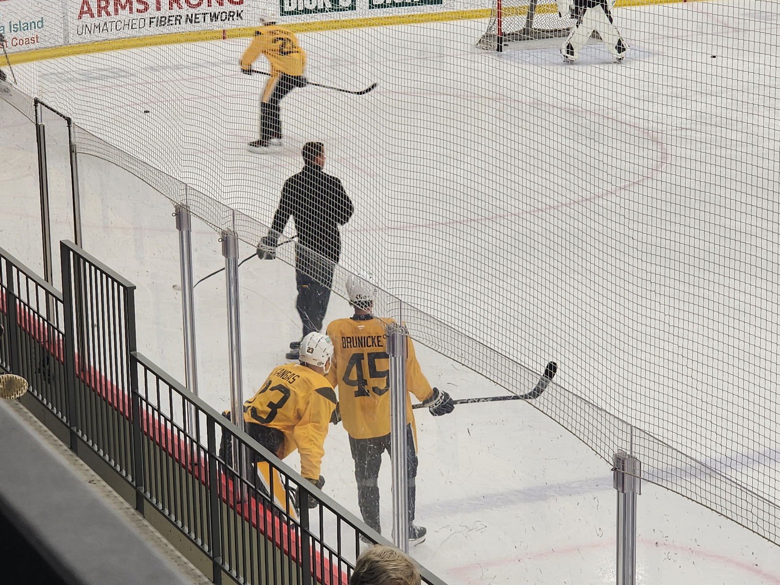 Harrison Brunicke. (Kelsey Surmacz - The Hockey News)