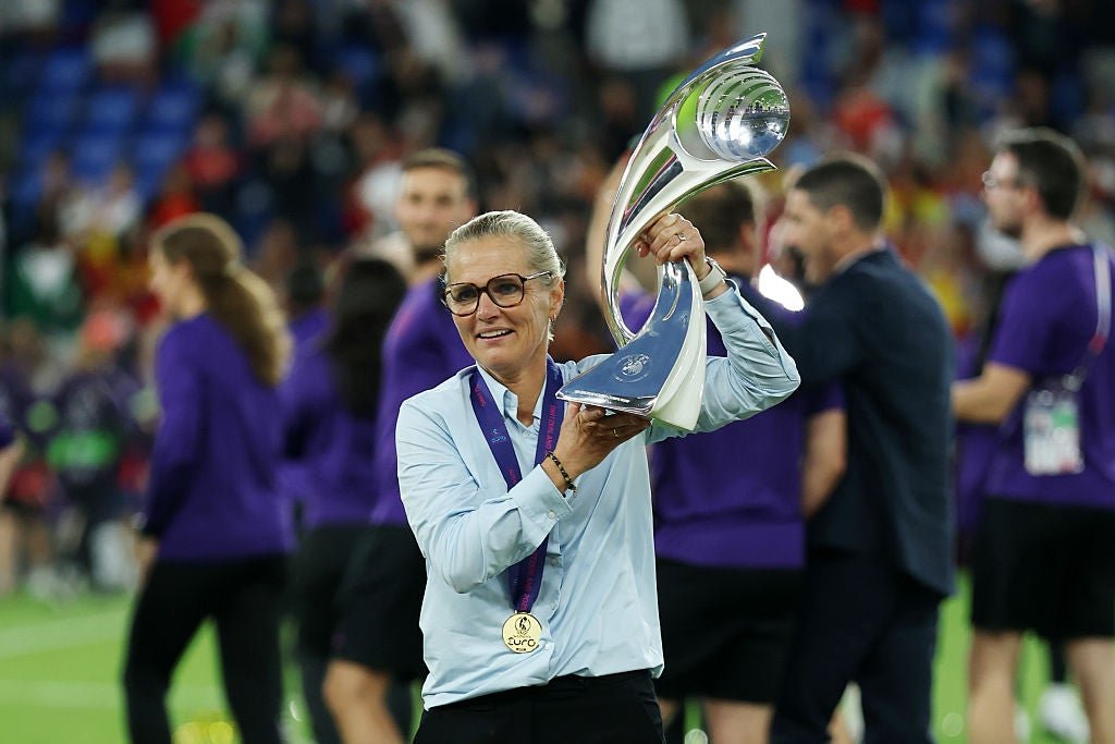 Sarina Wiegman has helped the Lionesses immensely on their journey to become English heroes