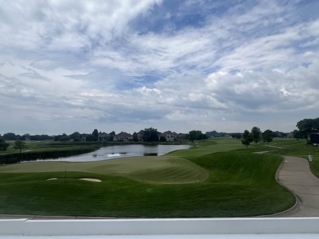 9th hole at TPC Twin Cities