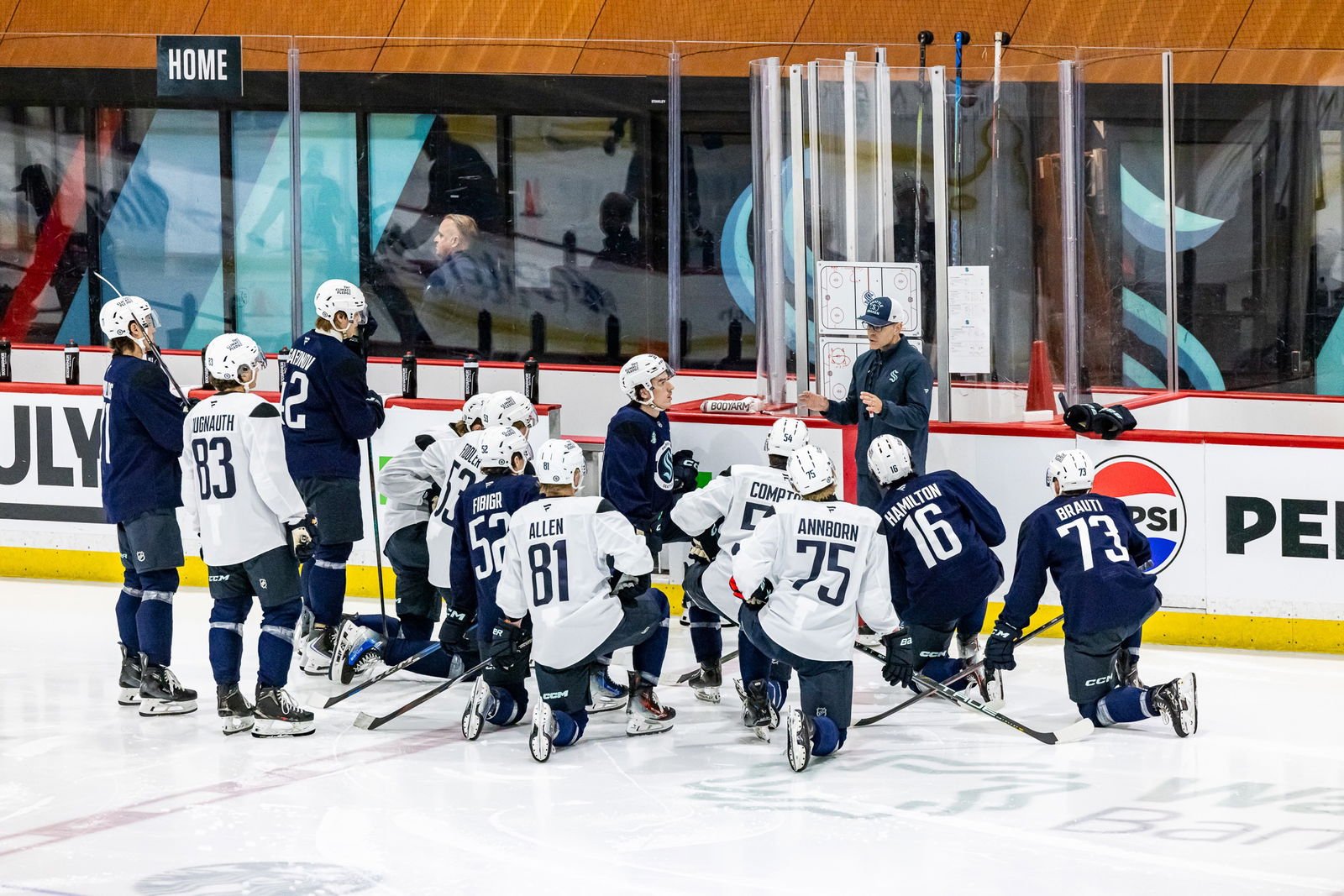 First Look - 2025 Draft Picks at Kraken Development Camp