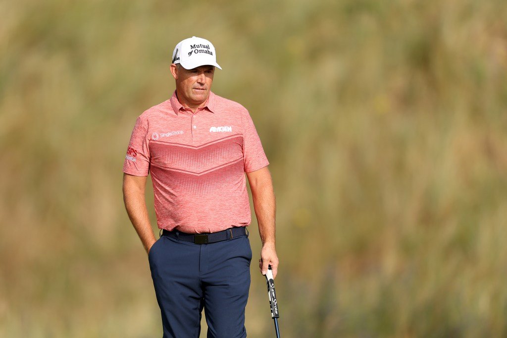 Padraig Harrington at the Genesis Scottish Open.