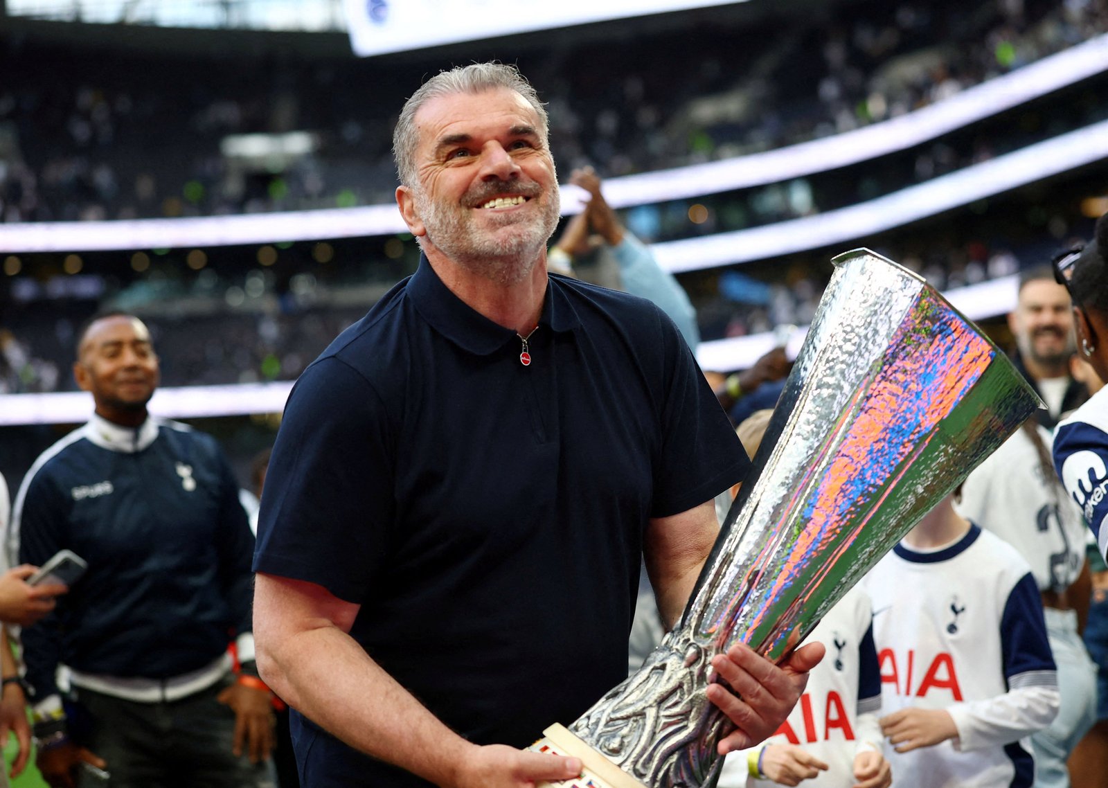 Spurs booked their place in the Champions League through Europa League glory