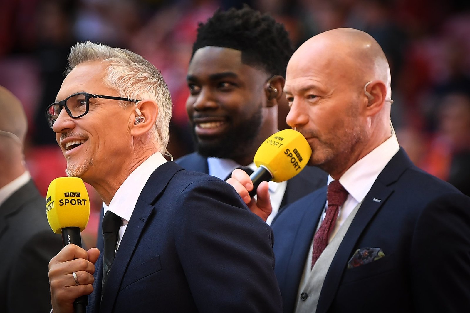Shearer (right) and Gary Lineker (left) still work together on ‘The Rest Is Football’