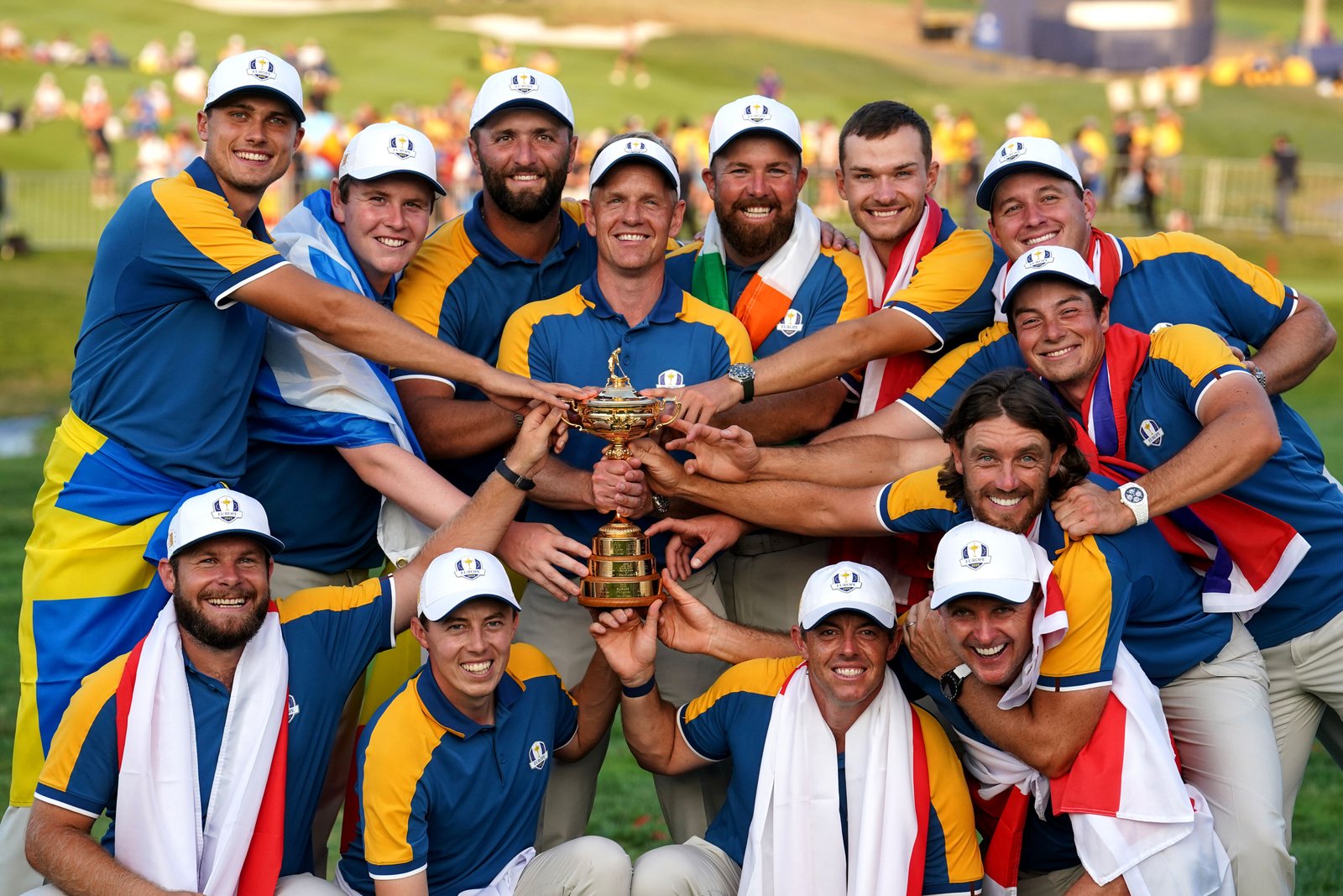 Europe’s Ryder Cup team, captained by Luke Donald, regained the trophy in Rome