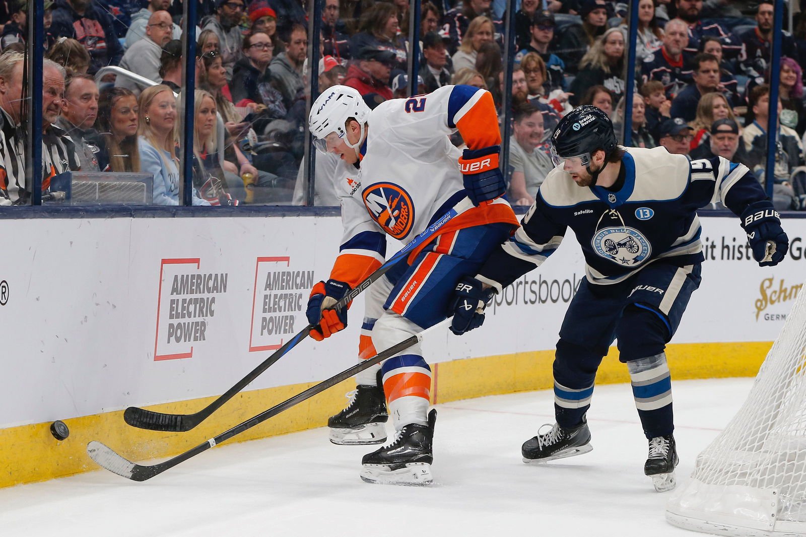 Blue Jackets Sign Ex-Islander Hudson Fasching