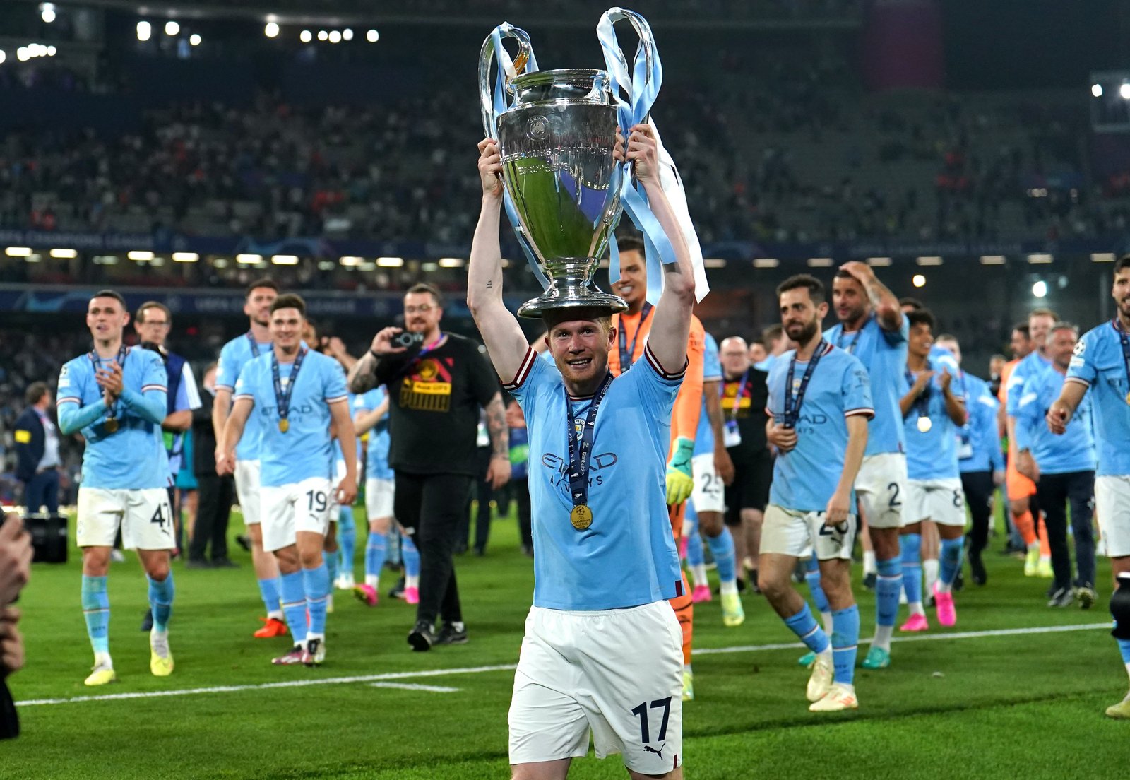 Manchester City were the last team from England to win the Champions League