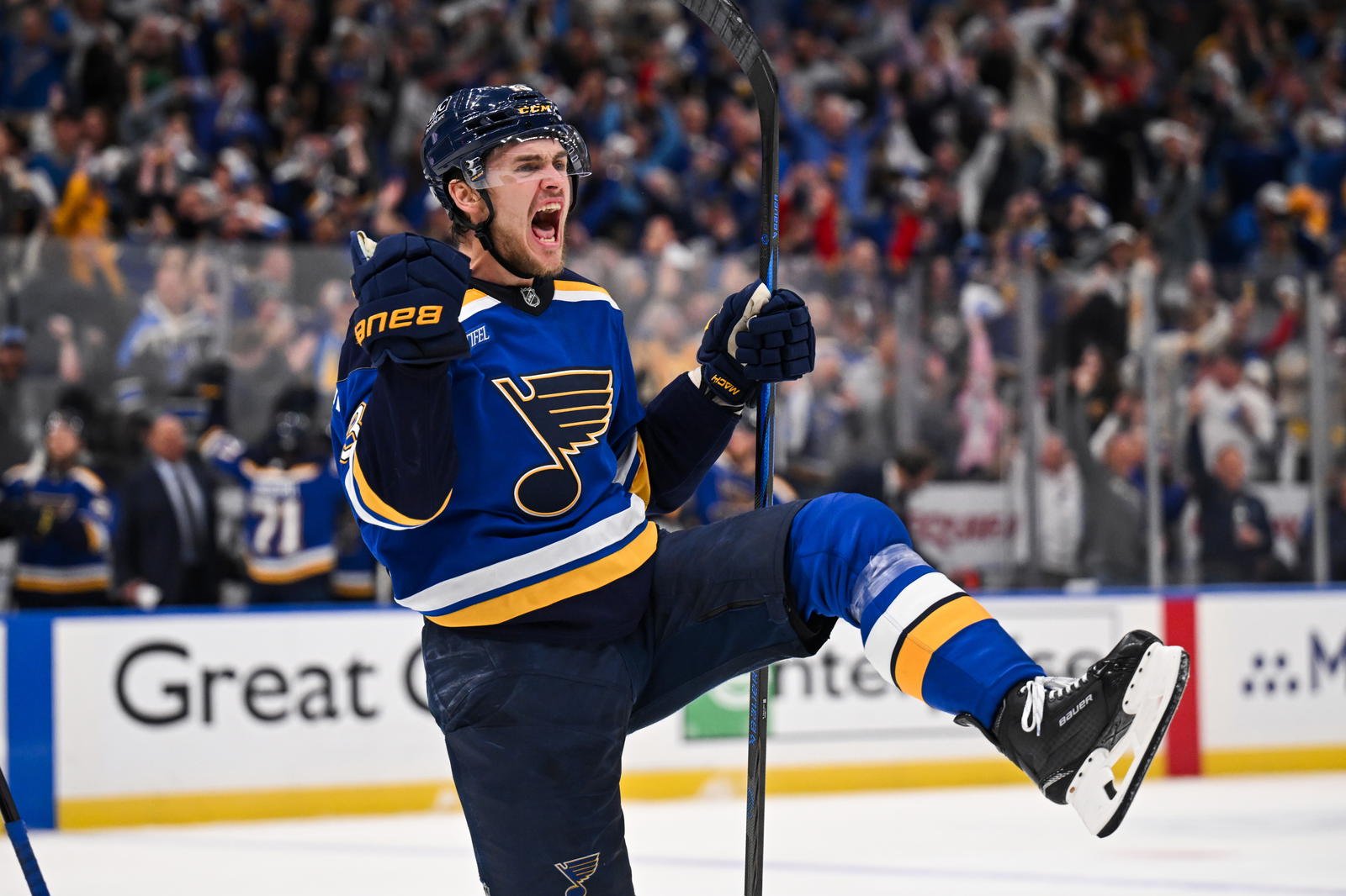 Toropchenko, Blues Feel There's More Offense To Big Russian's game