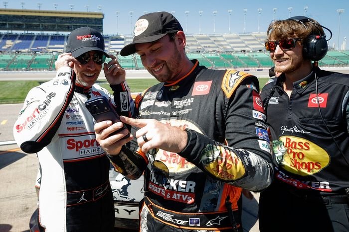 Denny Hamlin, Joe Gibbs Racing Toyota, Chase Briscoe, Joe Gibbs Racing Toyota