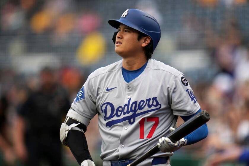 Shohei Ohtani feeling ‘under the weather,’ scratched from pitching start in Pittsburgh