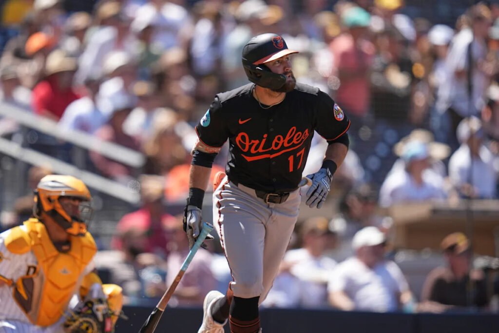 Orioles go back-to-back-to-back in 6-run third inning against struggling Padres