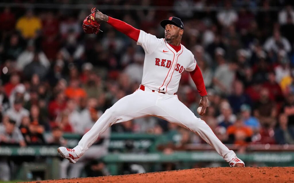 Red Sox reach extension with veteran closer Aroldis Chapman amid career campaign