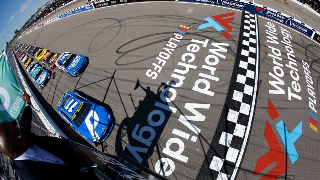 Cup points standings after Gateway race