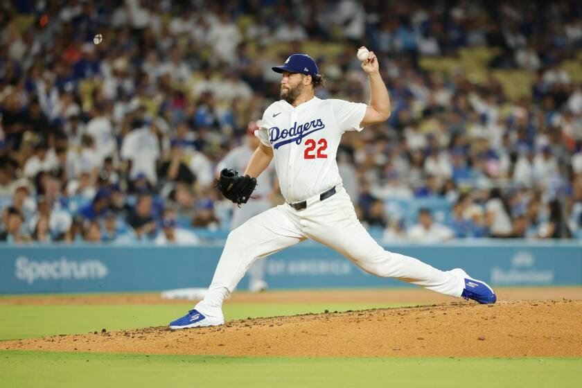 Clayton Kershaw’s possible Dodger Stadium finale will be on Apple TV+. Here’s why