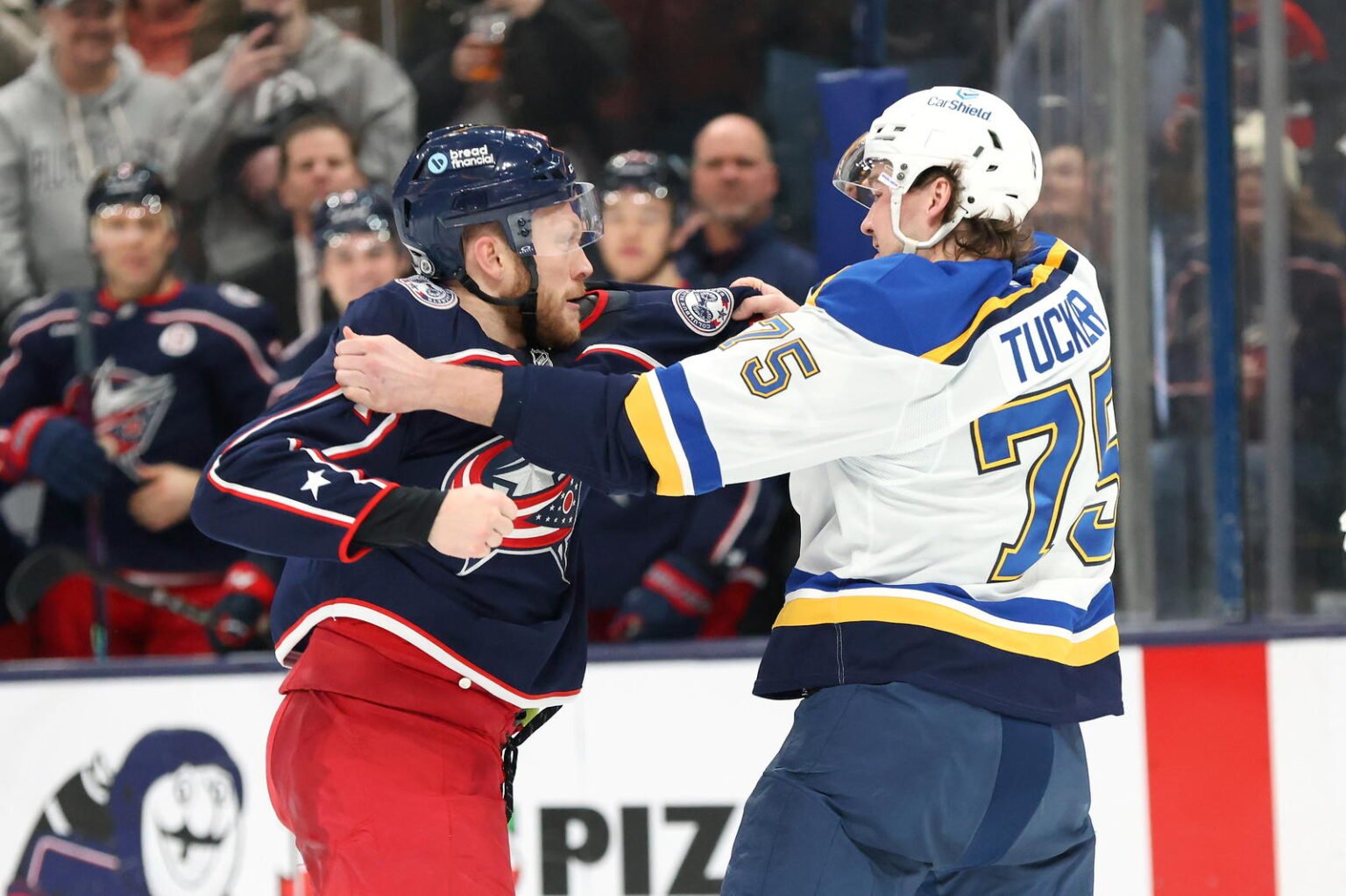 (9-21-25) Blues-Blue Jackets Preseason Gameday Lineup