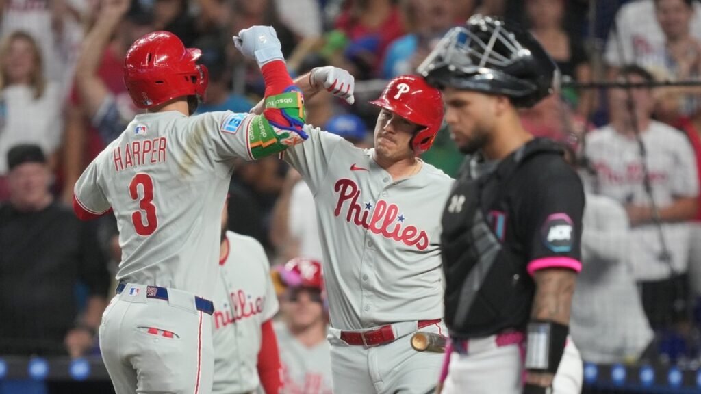Phillies jump out to another quick lead, keep rolling vs. Marlins – NBC Sports Philadelphia