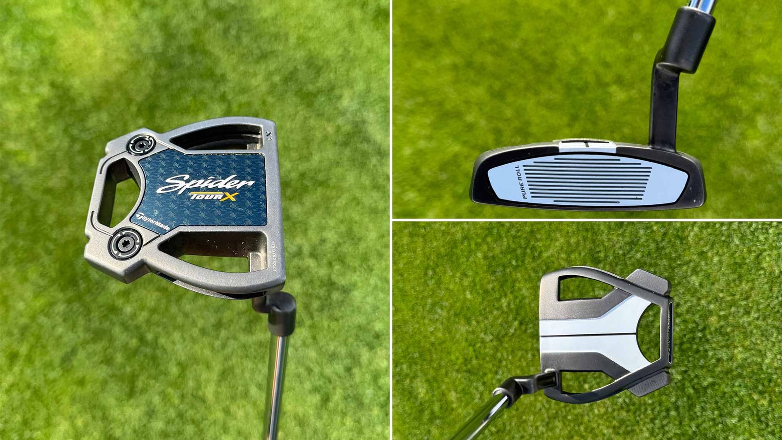 Scottie Scheffler's TaylorMade Spider putter.