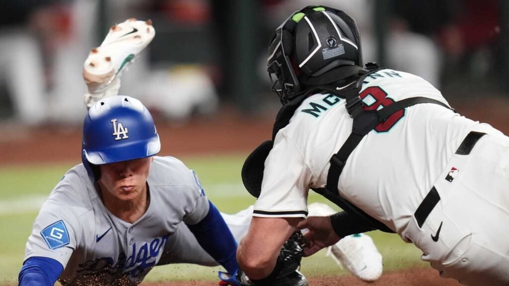 Dodgers close on another NL West title, hurting Diamondbacks’ playoff hopes with 5-4 win in 11 innings