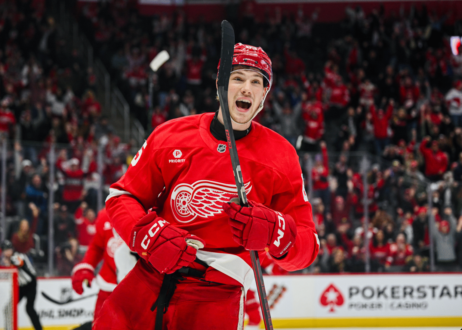 Elmer Soderblom Aims To Stay With Red Wings For Good