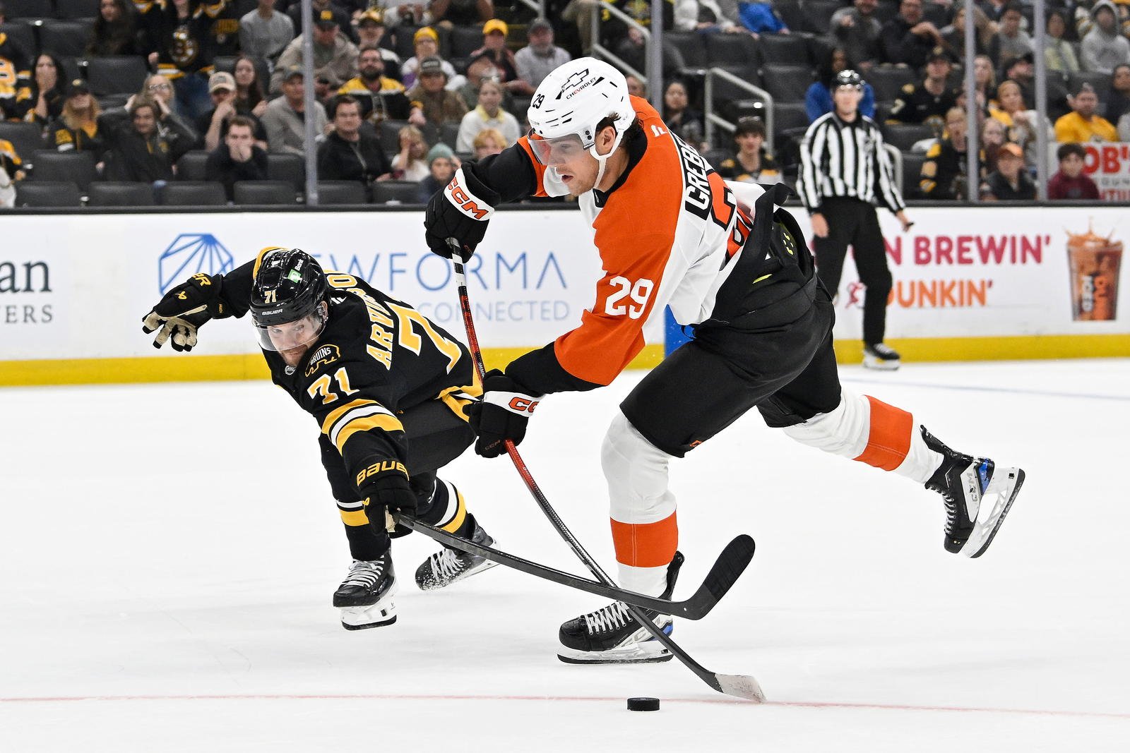 Flyers Working to Turn Nikita Grebenkin Into 'A Force'