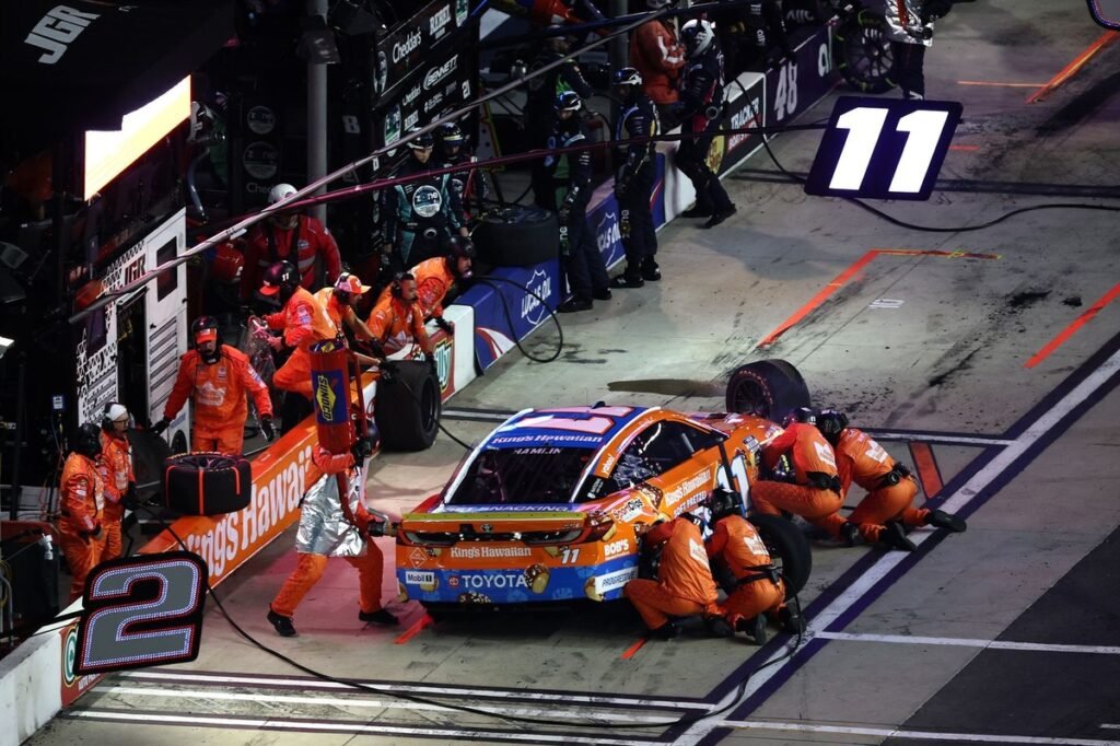 ‘A bit absurd,’ NASCAR says over hypothetical Denny Hamlin penalty