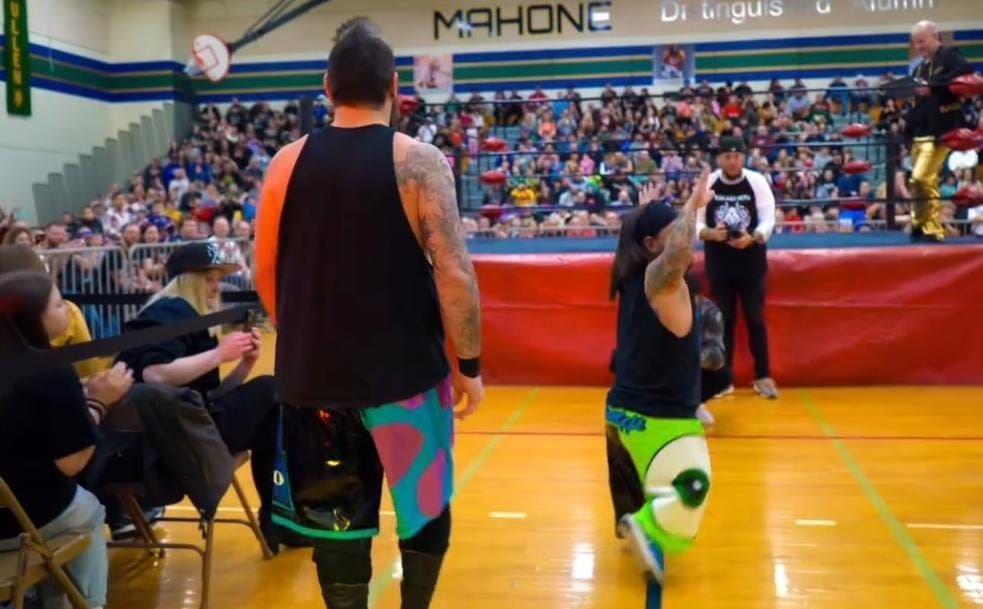 Paralyzed at the age of 4, star ignored doctor’s warning to pursue WWE career