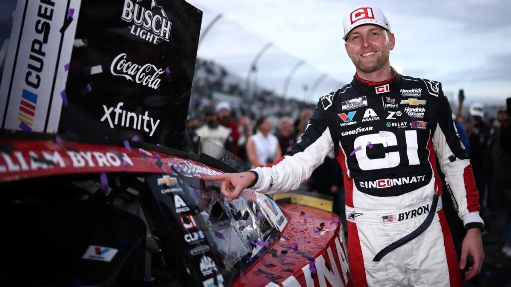 Byron wins Martinsville to clinch spot in NASCAR title race – NBC Sports Philadelphia