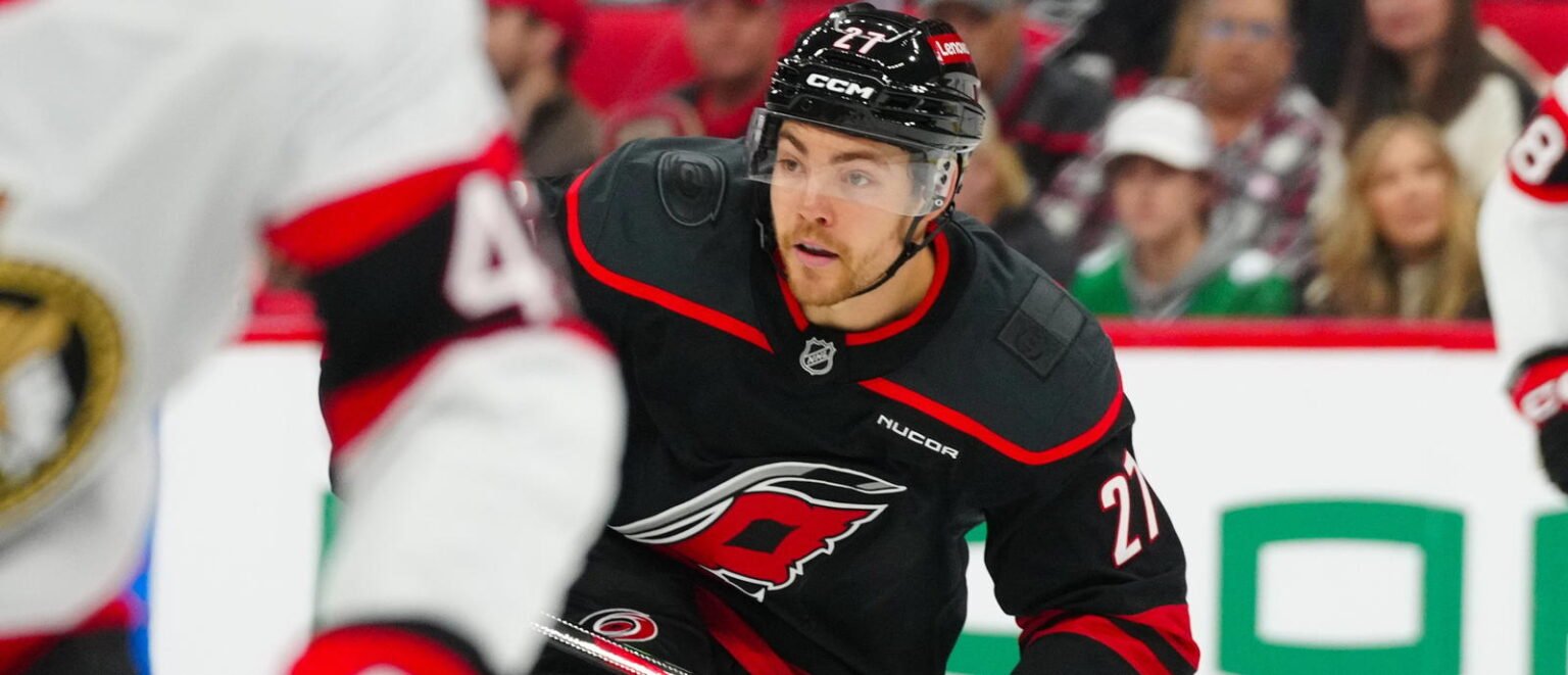 Nashville Predators claim Hurricanes forward Tyson Jost off waivers