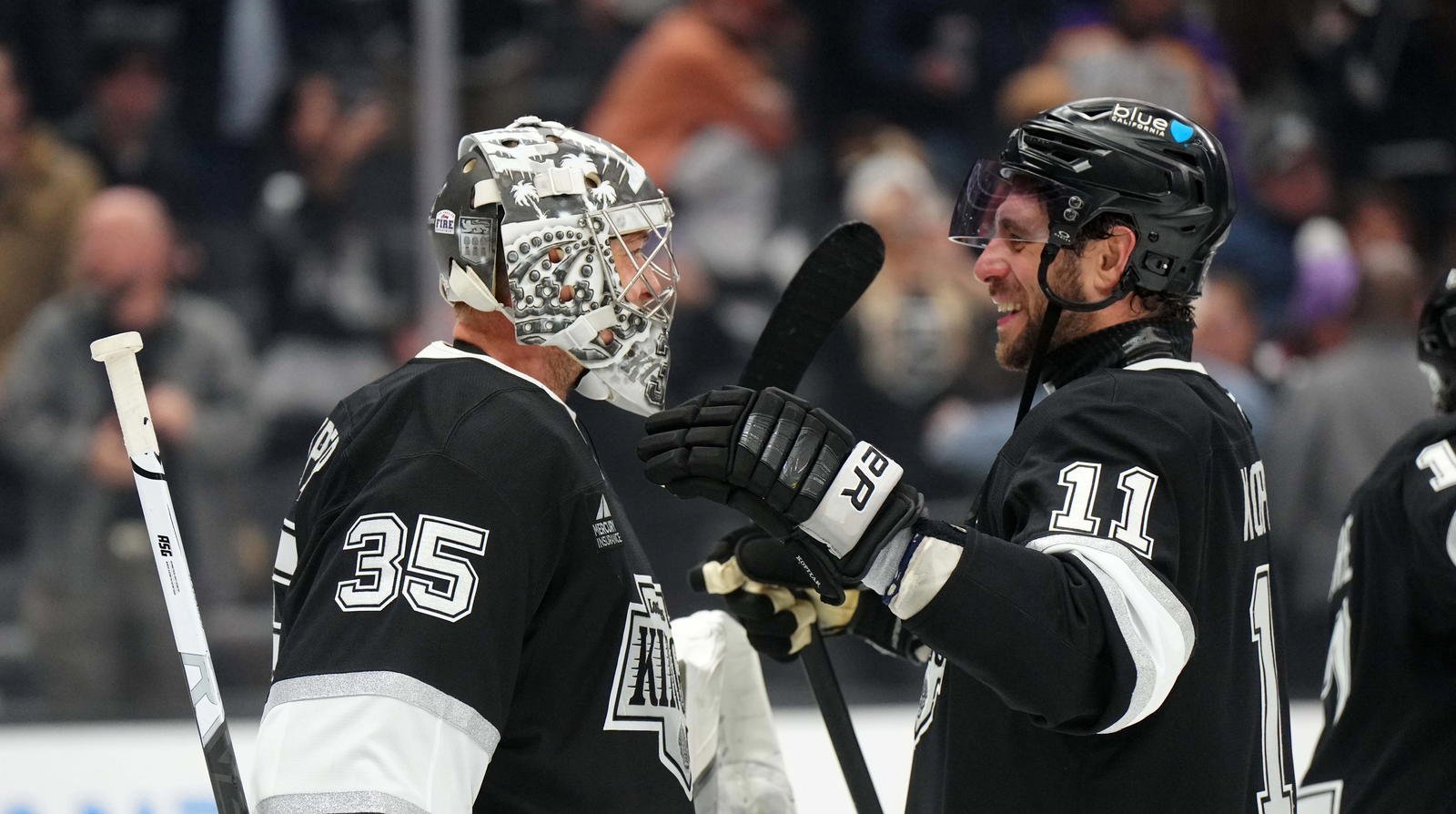 Kopitar And Kuemper Listed ‘Day-To-Day’, Perry Practises For The First Time Since Surgery