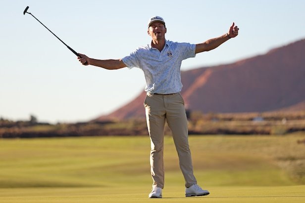 A sponsor invite playing his third PGA Tour start, Michael Brennan was scary good while dominating in Utah