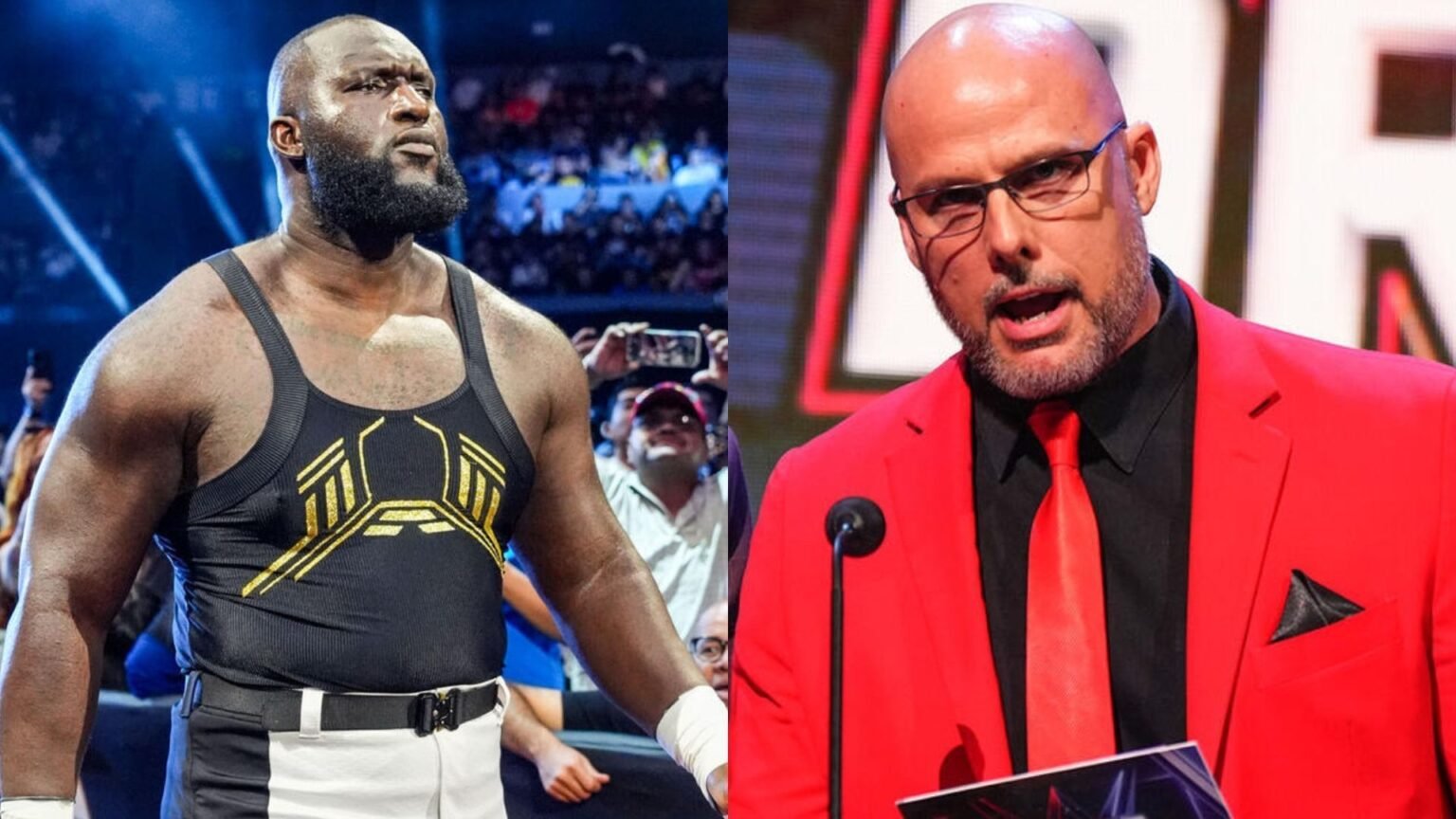 Omos shares major career update; Adam Pearce reacts