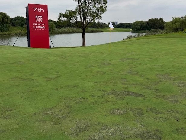 LPGA tournament’s greens looking rough because of Shanghai heat