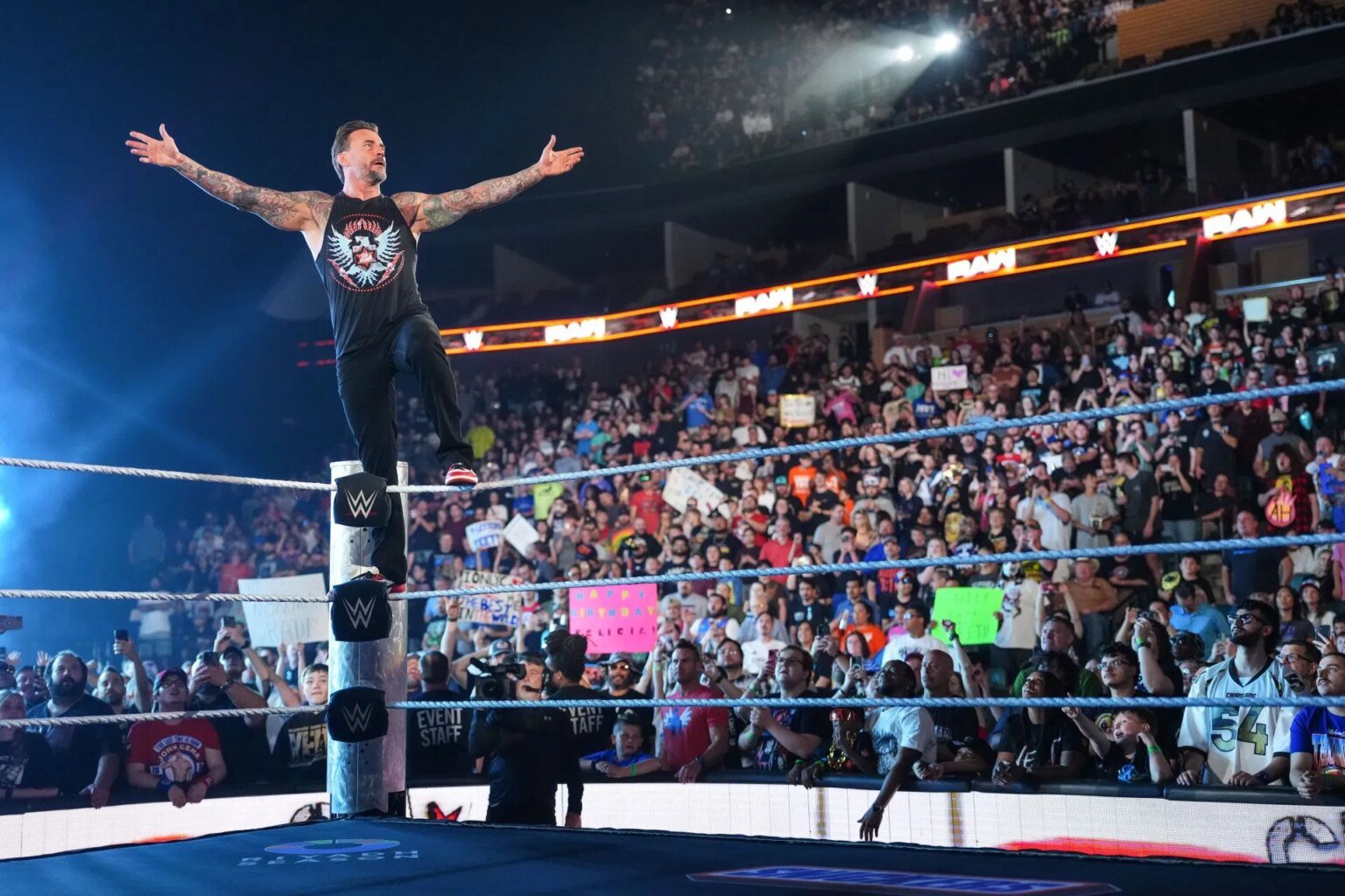 CM Punk to face 2 other stars for a World Heavyweight Title shot on WWE RAW
