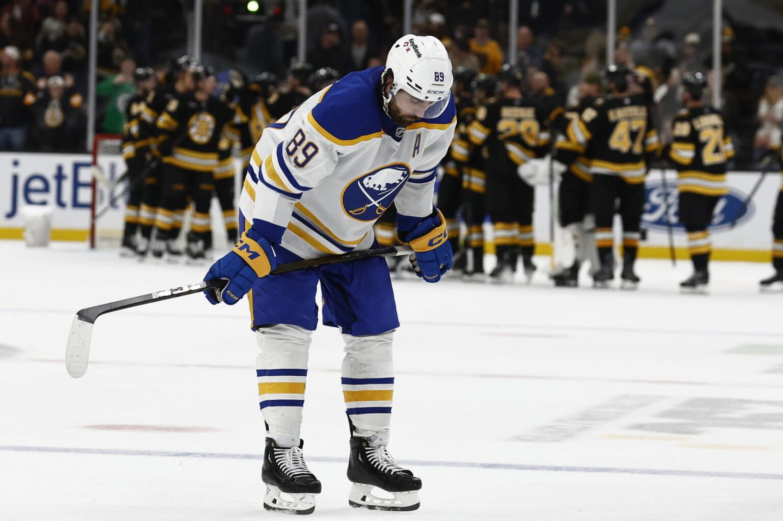 Sabres Listless In Loss To Bruins