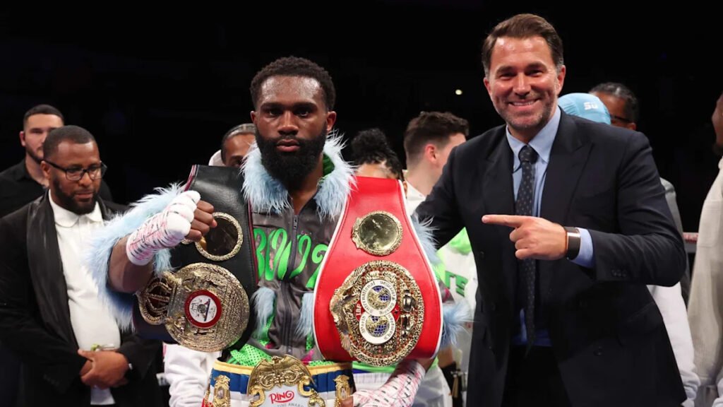 Jaron Ennis vs. Vergil Ortiz Jr. is a rivalry that can define U.S. boxing — but only if Hearn and De La Hoya play it right