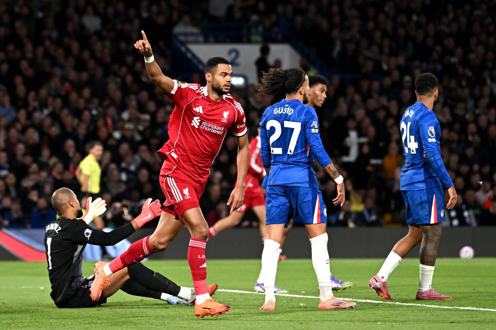 Liverpool could not take advantage after Gakpo scrambled in an equalising goal