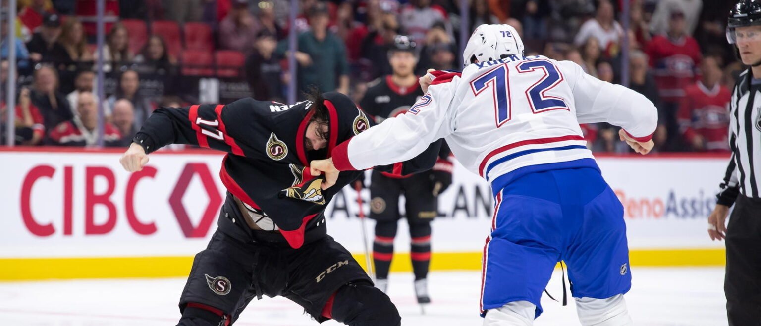 Canadiens And Senators Set The Stage For A Season-Long Duel
